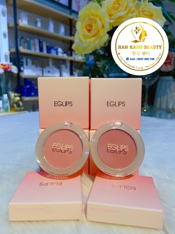 Phấn má dạng nén Eglips Cheek Fit Blusher