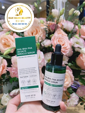 Tinh chất Trị Mụn Some By Me AHA-BHA-PHA 30 Days Miracle Serum.