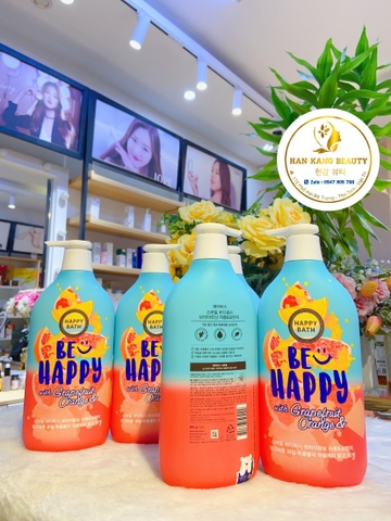 Sữa tắm cao cấp Happy Bath Hàn Quốc 900ml