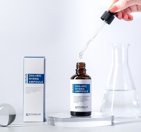 Serum cấp ẩm căng bóng da [ HA +B5 ] Kyung Lab Hydra Ampoule (có VAT)