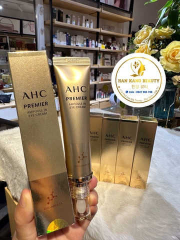 Kem Dưỡng Mắt Vàng 24K AHC Premier Ampoule In Eye Cream ( nội địa Hàn Quốc )