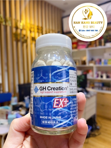 Viên uống hỗ trợ tăng chiều cao GH Creation EX+ Nhật Bản