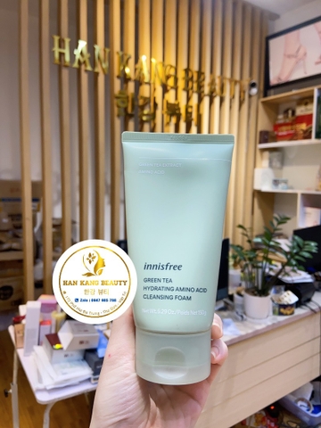 Sữa rửa mặt Chiết Suất Từ Lá Trà Xanh Innisfree Green Tea Cleansing Foam. ( Mẫu Mới )