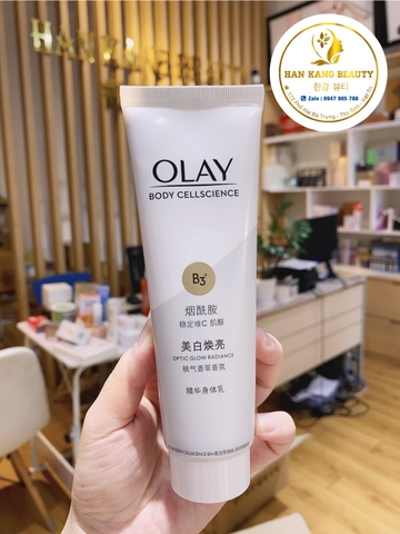 Dưỡng thể Olay Body Cellscience B3+ Optic Glow Radiance siêu trắng sáng da Nội Địa Trung