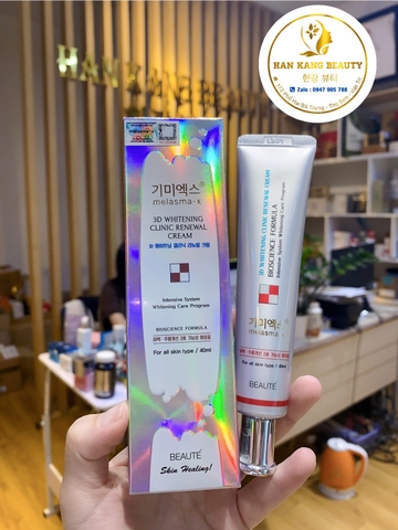 Kem dưỡng trắng đặc Trị Nám,Tàn Nhang Melasma-X 3D Whitening Clinic Cream (có hóa đơn VAT)