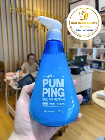 Kem Đánh Răng làm trắng răng PUMPING Hàn Quốc 285g