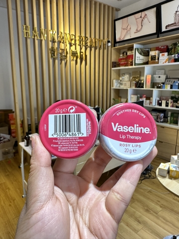 Son Dưỡng Môi Vaseline Lip Therapy Rosy Lips 20g bản UK (hương hoa hồng)