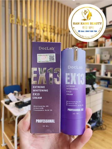 Kem dưỡng Trắng da,Ức chế sắc tố Doclab Extreme Whitening EX13 Cream 30ml ( có VAT )