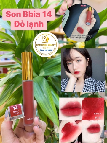 Son kem lì Bbia Last Velvet Lip Tint