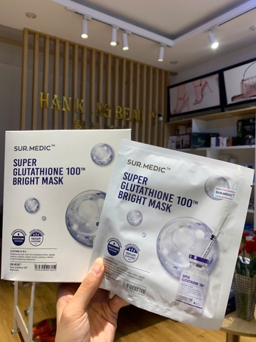 Mặt nạ dưỡng ẩm, làm trắng chuyên sâu Neogen Sur.Medic Bright Glutathione Mask (có VAT)