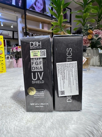Kem Chống Nắng DBH Dermaesthetics EGF FGF DNA UV Shield EGF FGF DNA SPF47+/ PA+++, 60ml