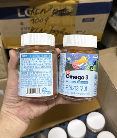 Kẹo Omega 3 Nutri D-day baby kids 45 viên cho bé