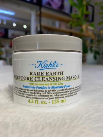 Mặt Nạ Đất Sét Làm Sạch Sâu, Se Lỗ Chân Lông Kiehl's Rare Earth Deep Pore Cleansing Masque 14ml