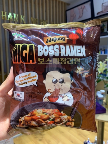 Mì gói MIGA BOSS RAMEN -Mì nội địa Hàn