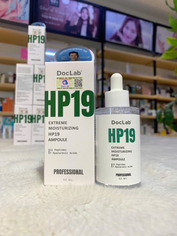 Serum cấp ẩm đa tầng, tái tạo, phục hồi da HP19 Extreme Moisturizing HP19 Ampoule Doclab 50ml