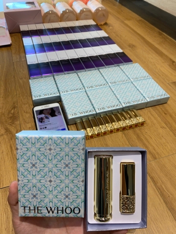 Set Son The History of Whoo Gongjinhyang: Mi Glow Lip Balm Special Set