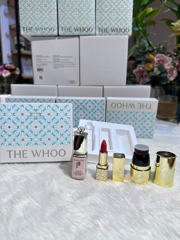 Phấn Nước Dưỡng Trắng, Chống Nhăn, tái sinh da Whoo Cheongidan Radiant Essence Cushion SPF50+/PA+++