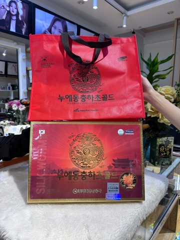 Nước Đông Trùng Hạ Thảo Kanghwa Bio-silkworm Cordyceps (60 gói) có VAT