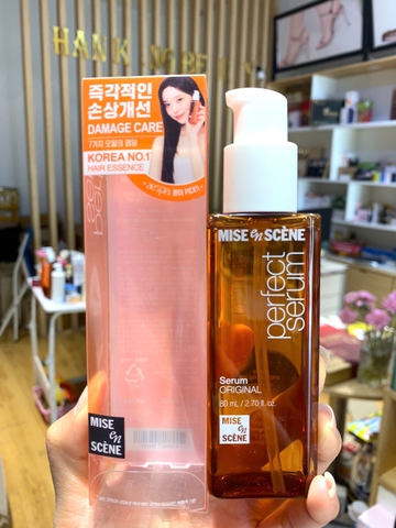 Huyết Thanh Tinh Chất dưỡng, phục hồi tóc Miseen Scène Serum 80ml mẫu mới