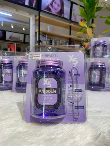 Tinh chất ủ bóng căng da, chống lão hoá Skinpastel X5 Collagen Ampoule All Day 250ml (có VAT)