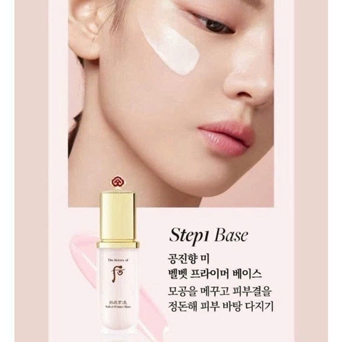 Kem Lót Dưỡng Sáng Whoo Cheongidan Double Radiant Base Pink 8ml