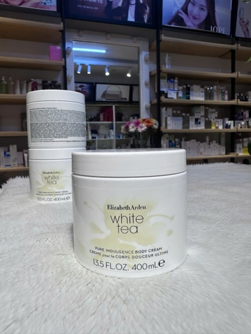 Kem dưỡng thể nước hoa cao cấp Elizabeth Arden White Tea Pure Indulgence Body Cream 400ml