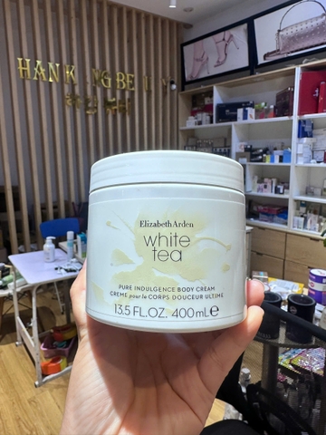Kem dưỡng thể nước hoa cao cấp Elizabeth Arden White Tea Pure Indulgence Body Cream 400ml