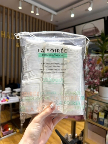 Bông tẩy trang siêu dai, mềm mịn Lamer Ultra-Soft Cotton pads 100% cotton Gói 201 miếng