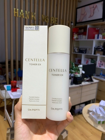 Nước hoa hồng dưỡng ẩm làm trắng da Dr.Pepti Centella Toner (có hóa đơn VAT)