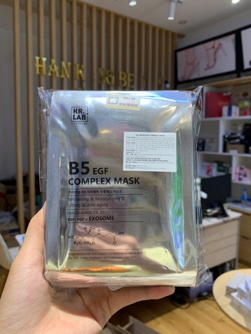 Mặt Nạ B5 Cấp Ẩm Phục Hồi Kr.Lab+ B5 EGF Complex Mask   ( có VAT )