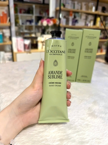 Kem Dưỡng Da Tay Mềm Mịn, Khoẻ Móng Hạnh Nhân L'Occitane Amande Soin Mains & Ongles Hand & Nail Care