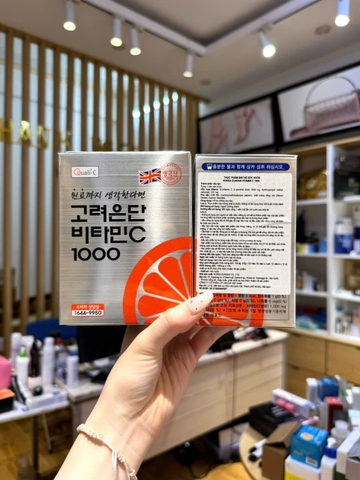 Viên Uống Vitamin C 1000mg Eundan Hàn Quốc Hỗ Trợ Trắng Da (Hộp 120 Viên)