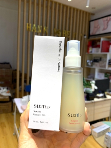 Xịt khoáng nước thần cấp ẩm Su:m37 Secret Essence Mist 60ml
