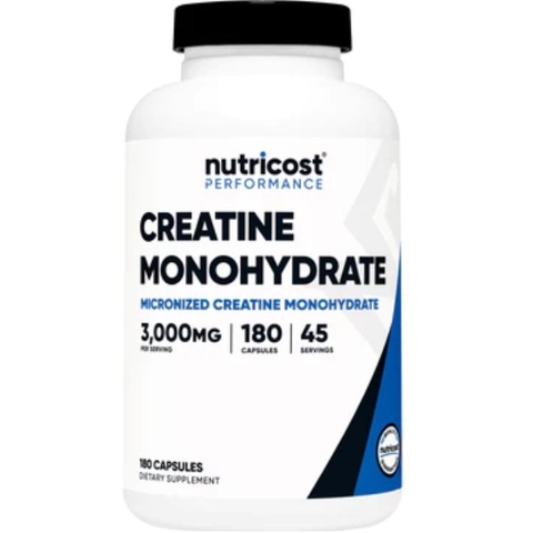 Nutricost Creatine 3000mg (180 Viên)