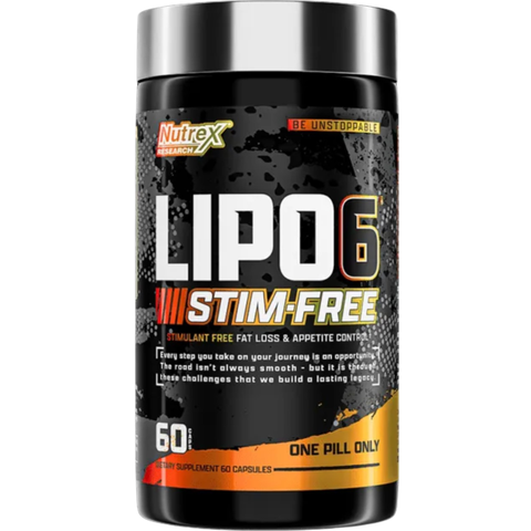 Nutrex Lipo6 Black Stim-Free (60 Viên)