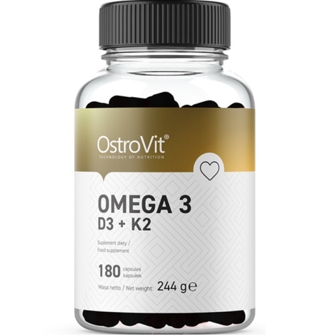 Ostrovit Omega 3 D3+K2 (180 Viên)