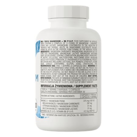 Ostrovit Triple Magnesium + B6 P5P (90 Viên)