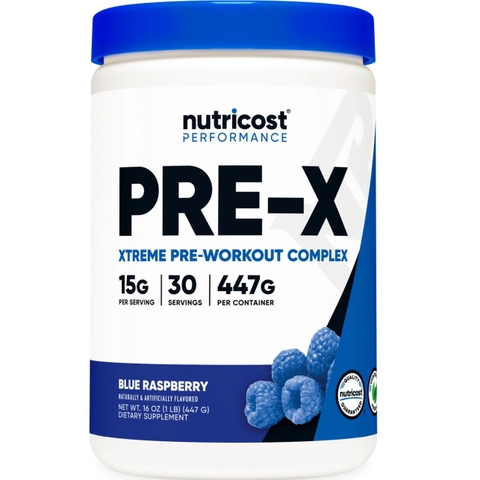 Nutricost Pre-X (30 Lần Dùng) - Cực Mạnh