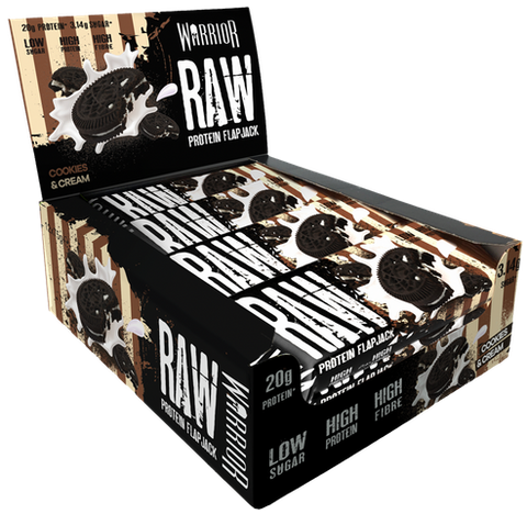 Warrior Raw Protein Flapjack (12 Thanh)