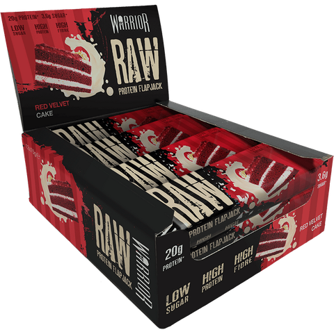 Warrior Raw Protein Flapjack (12 Thanh)