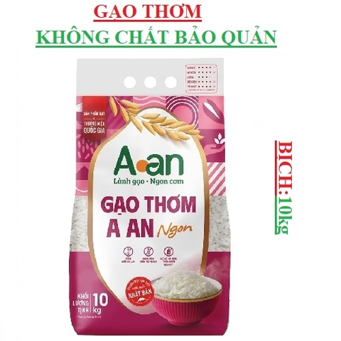 Gạo Thơm  A An  bịch 10kg