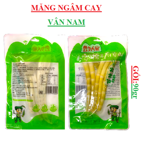 Măng ngâm ớt Vân Nam gói 90gr