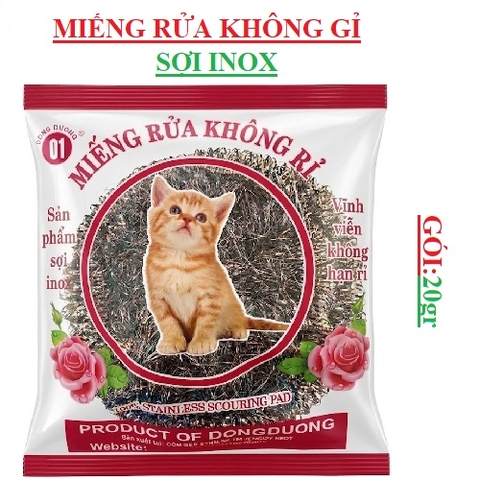 Miếng rửa không rỉ inox Cọ xoong
