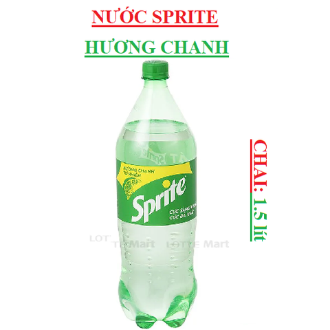 Nước giải khát Sprite chai 1.5 Lít