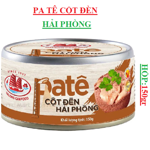 Pa tê cột đèn Hải phòng Hạ long canfoco hộp 150gr