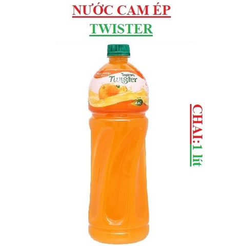 Nước cam ép Twister tropicana chai 1 lít