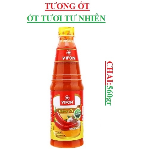 Tương ớt tươi thiên nhiên vifon chai 500ml