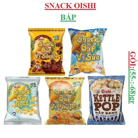 Bim bim oishi 10k bắp gói to (55-:-80)gr