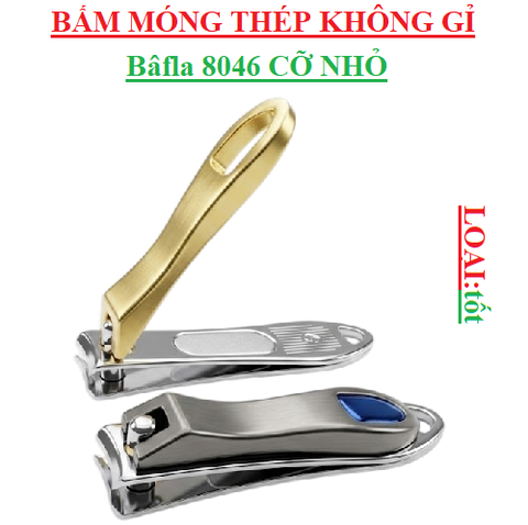 Bấm móng thép không gỉ Bâfla size nhỏ 8046