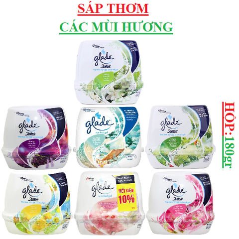 Sáp thơm Johnson glade hộp 180gr